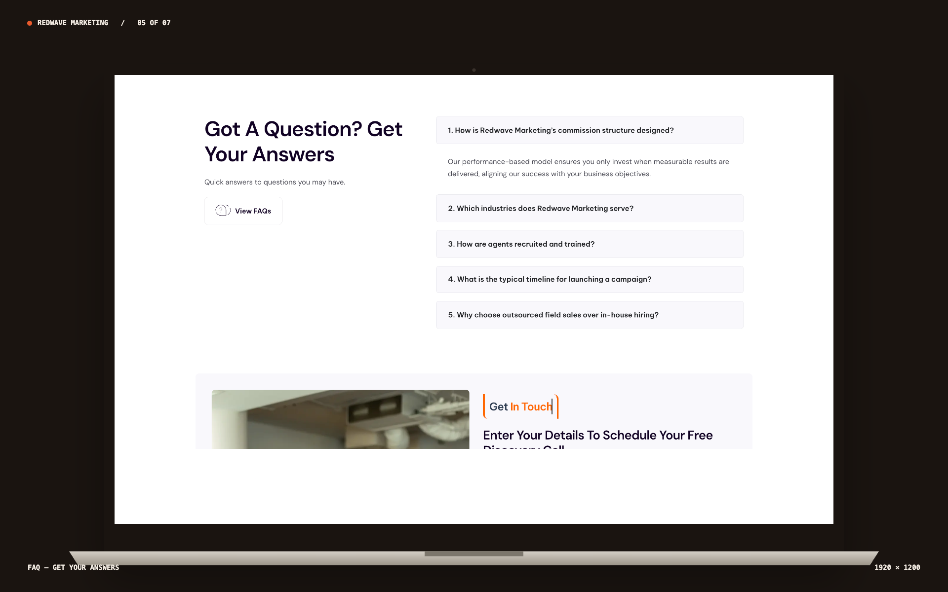 Redwave Marketing — FAQ