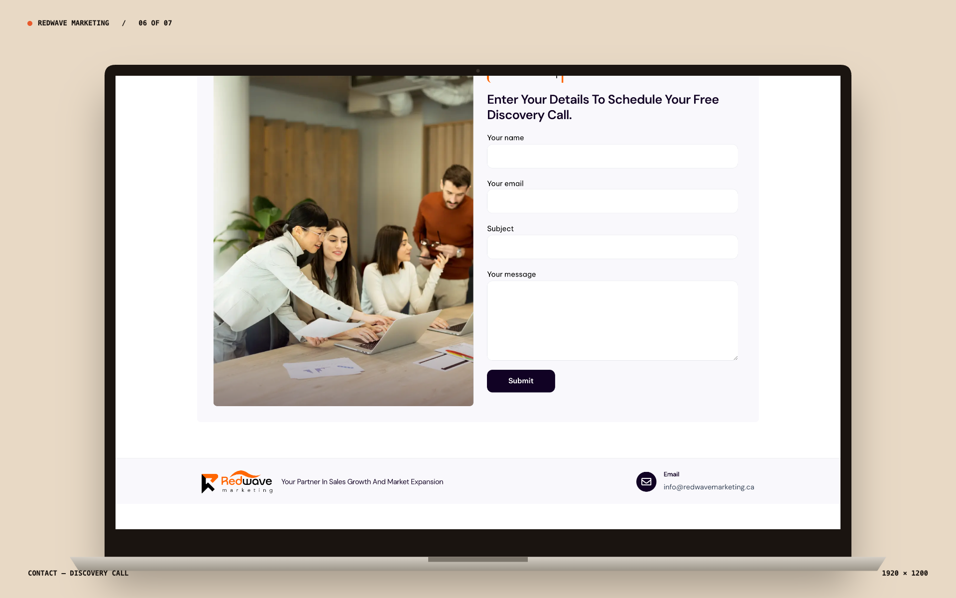 Redwave Marketing — Discovery